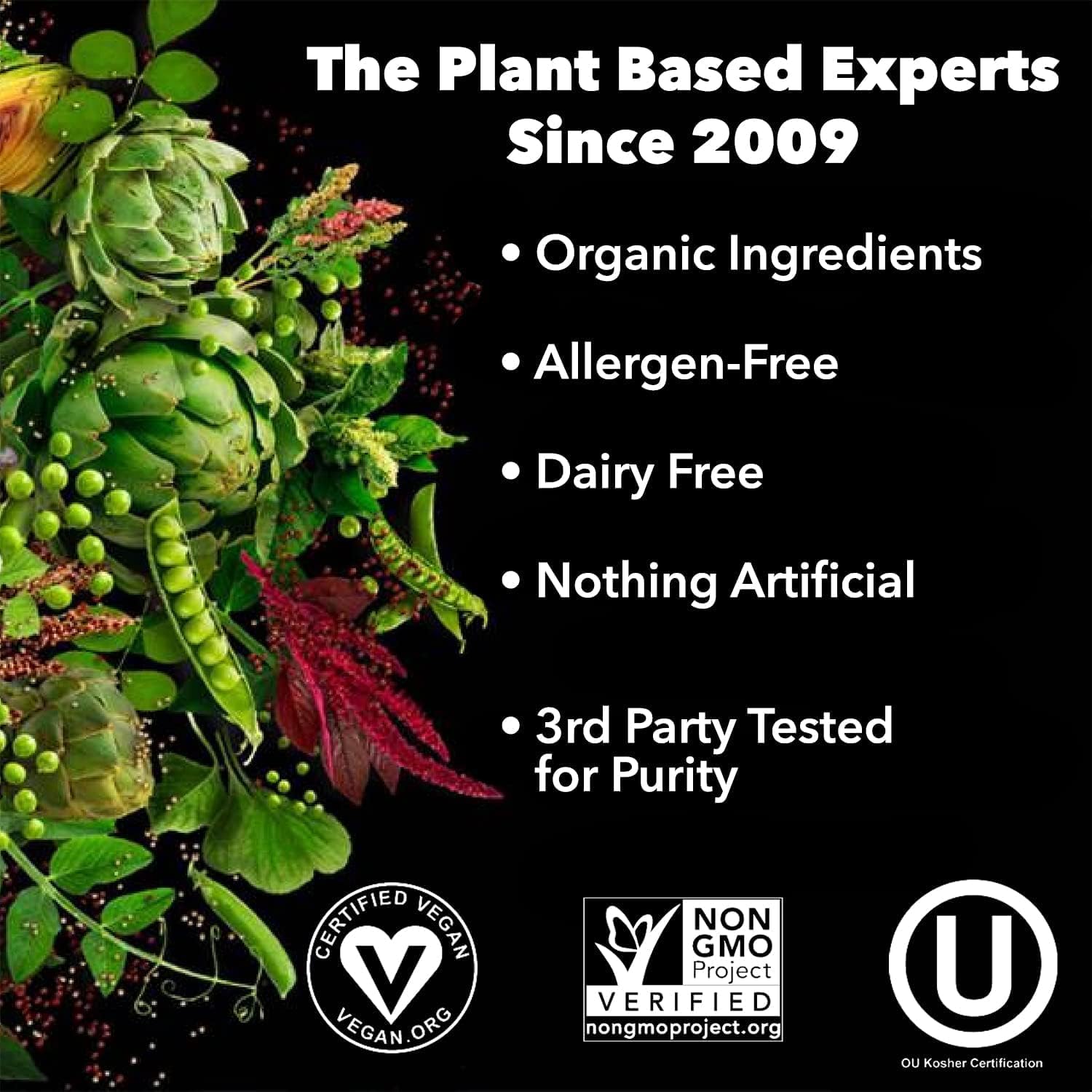 PlantFusion Complete Vegan Protein Powder - Plant Based Protein Powder With BCAAs, Digestive Enzymes and Pea Protein - Keto, Gluten Free, Soy Free, Non-Dairy, No Sugar, Non-GMO - Vanilla Bean 1 lb