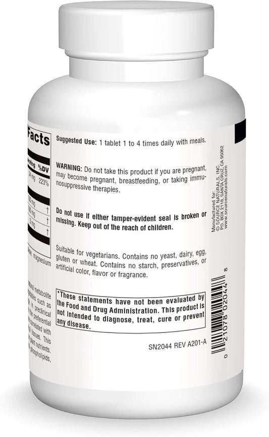 Source Naturals Dim, Diindolylmethane 100Mg With Bioperine, Vitamin E & More - 180 Tablets