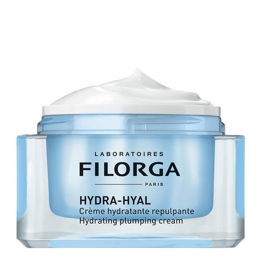 Filorga Hydra-Hyal Face Cream, Ultimate Anti-Aging Hydration With 5 Hyaluronic Acids To Smooth And Plump Skin, 1.69 Fl. Oz