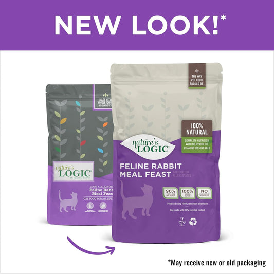 Nature'S Logic Feline Rabbit Meal Feast, 7.7Lbs