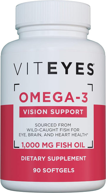 Viteyes Omega-3 Vision Health Supplement, EPA & DHA Rich Dietary Suppl