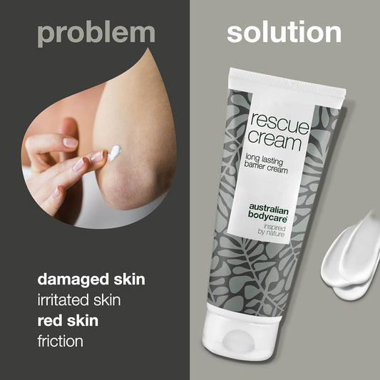 Australian Bodycare Rescue Cream For Sore Skin | Anti Redness Cream For Sore Bum | Bedsore Treatment | Healing Cream For Wounds & Nappy Rash | Barrier Cream For Bedsores | 100Ml