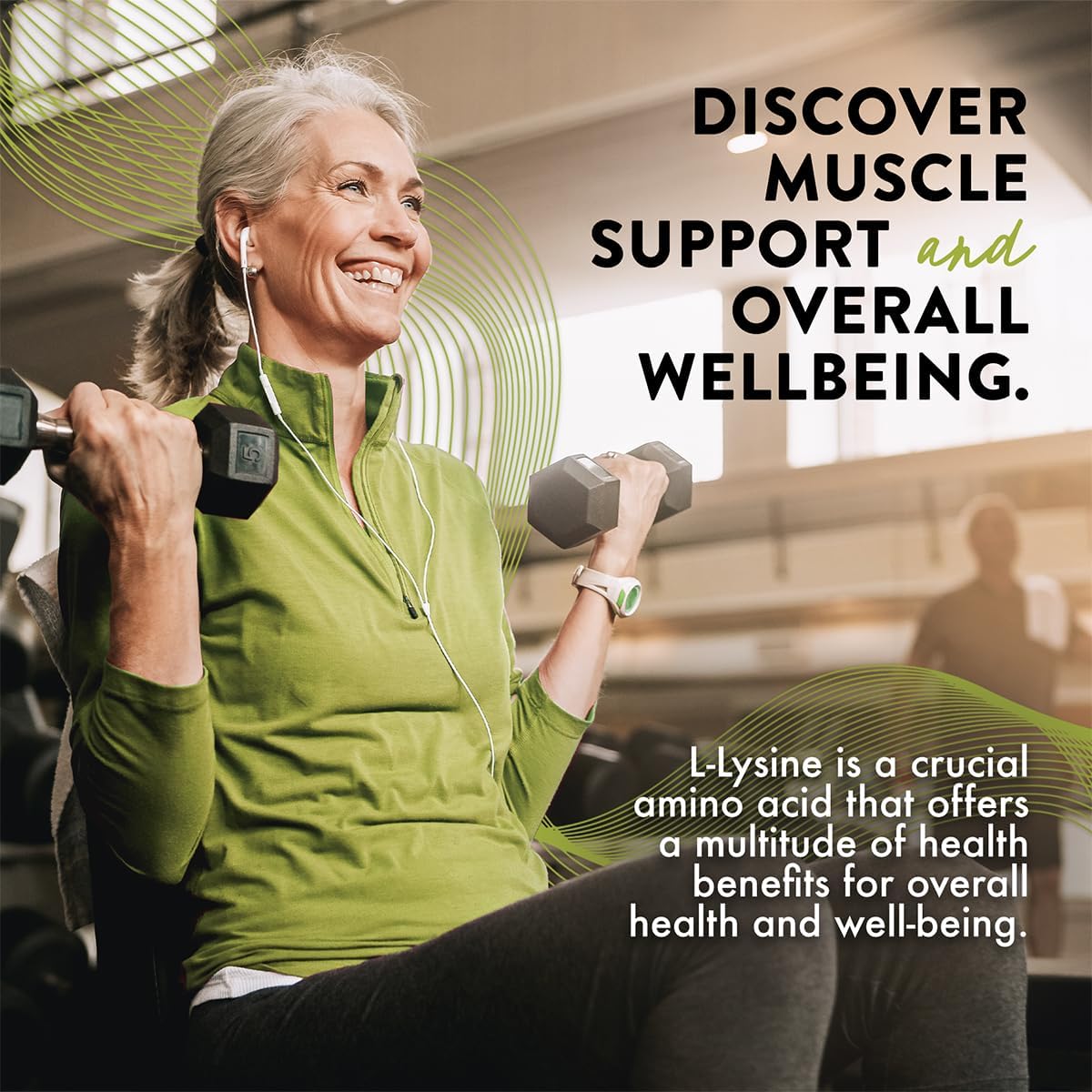 Mt. Angel Vitamins - Premium L-Lysine 500Mg Capsules – Vegan-Friendly Essential Amino Acid – Supports Immune System & Collagen Formation – Non-Gmo – 60 Capsules : Health & Household