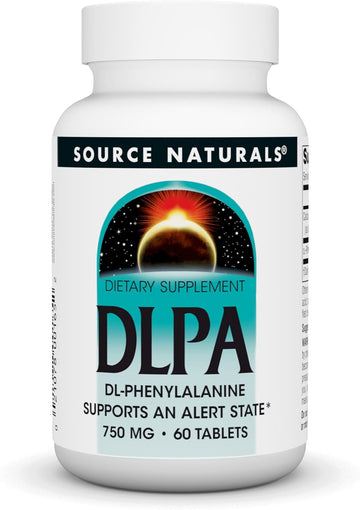 Source Naturals Dlpa Dl-Phenylalanine* - 750 Mg - 60 Tablets
