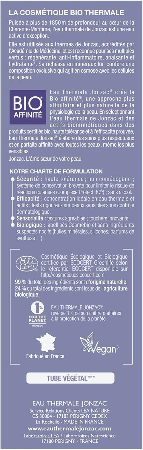 Eau Thermale Jonzac Organic Cosmetic Reactive Miraculous Cream, 100 ml : Amazon.co.uk: Beauty