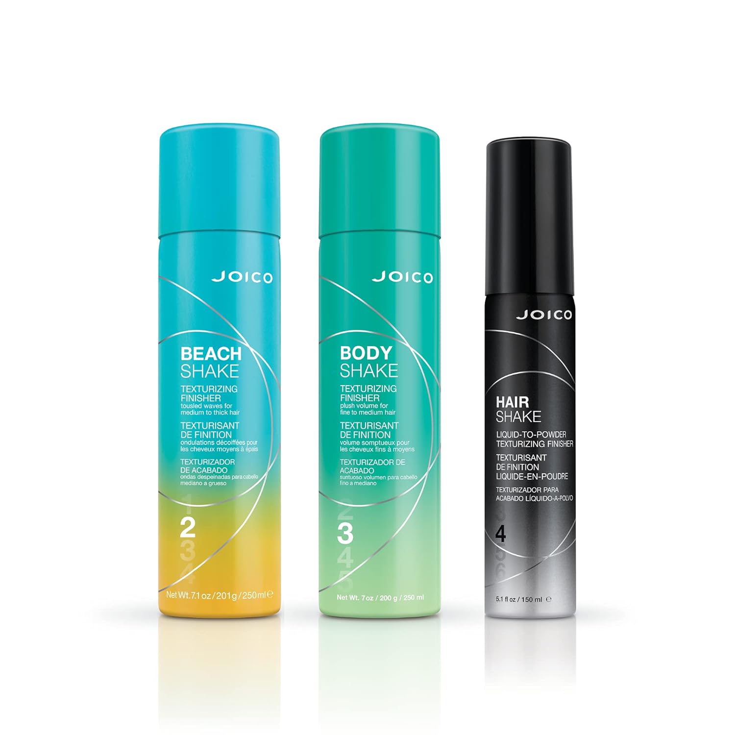 Joico Hair Shake Liquid-To-Powder Texturizing Finisher | For Most Hair Types | Long-Lasting Volume | Instant Lift | Quick Dry Finish | Protects Against Pollution | Paraben Free | 5.1 Fl Oz : Everything Else