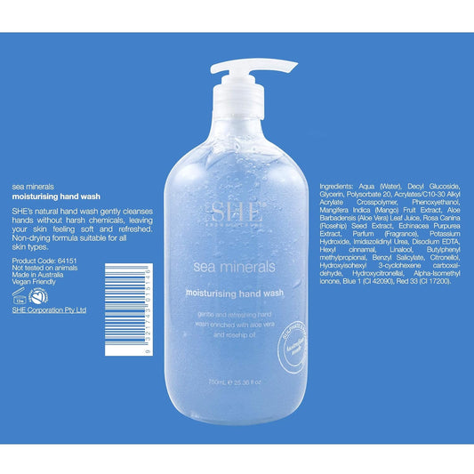 Om She Aromatherapy Moisturising Hand Wash - Lemon & Grapefruit