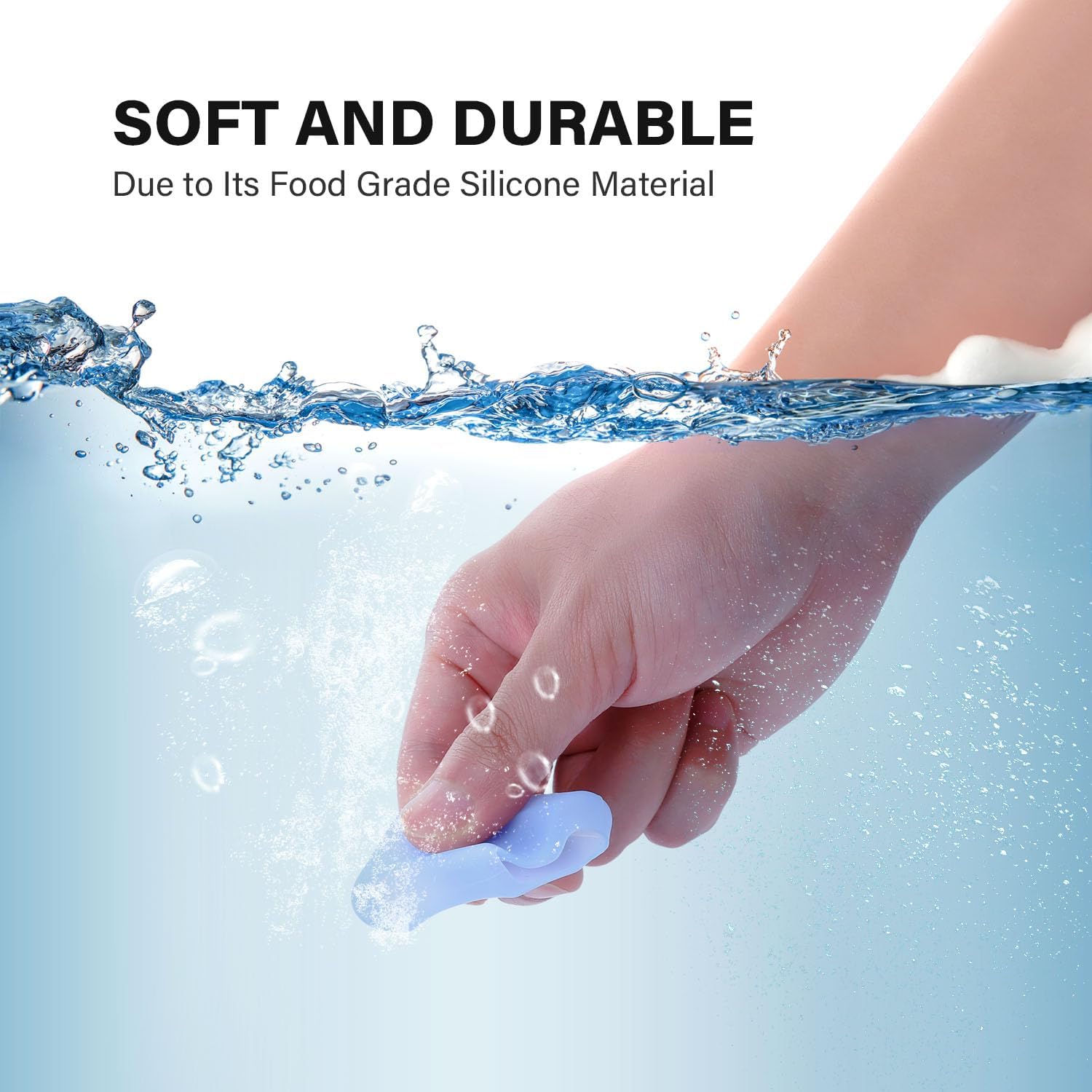 Anbbas 2Pcs Double Bristle Head Denture Brush Dental Cleaning Brush With Portable Toothbrush Cup Holder, Properly Clean Oral Appliance : Health & Household