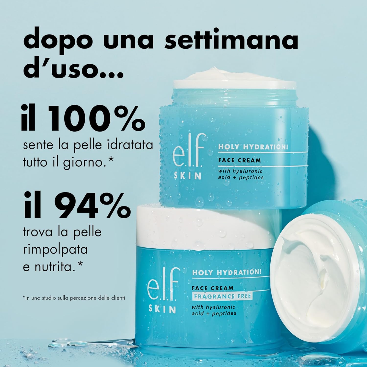 e.l.f. SKIN Holy Hydration! Face Cream, Smooth, Non-Greasy, Lightweight, Nourishing, Moisturises, Softens, Absorbs Quickly, Suitable For All Skin Types : Amazon.co.uk: Beauty