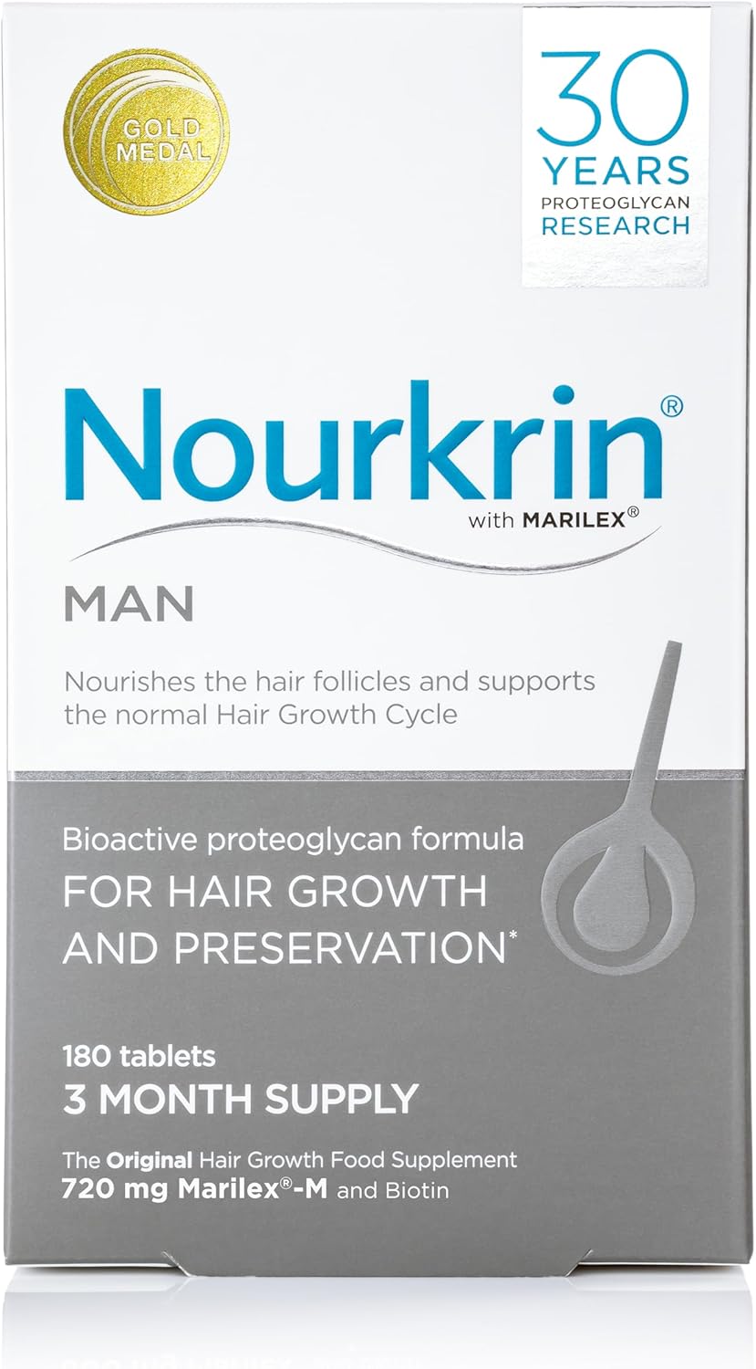 Nourkrin Man (3 Month Supply) Multicoloured, 180 Count