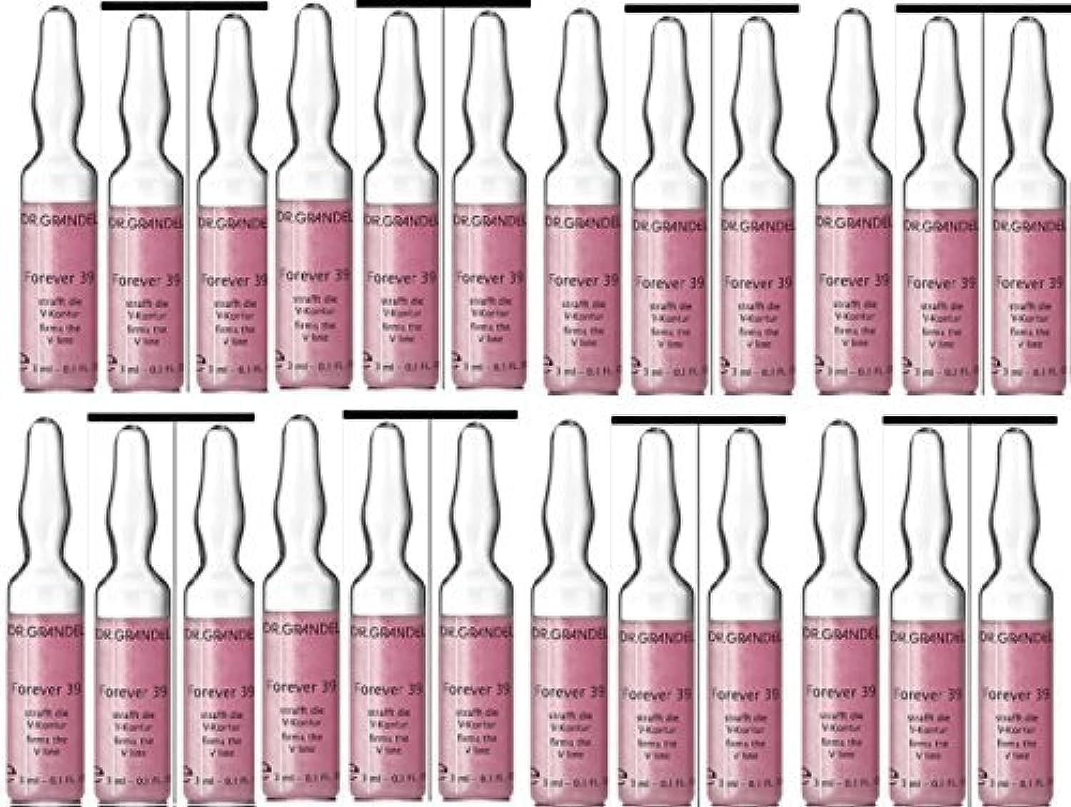 Dr. Grandel Forever 39 Ampoule 24 X 3 Ml. For A Youthful, Firmed Facial Contour : Beauty & Personal Care