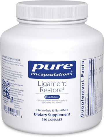 Pure Encapsulations - Ligament Restore - Dietary Supplement Helps Maintain Healthy Tendons, Ligaments And Joints - 240 Capsules