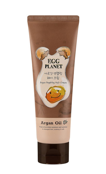 Daeng Gi Meo Ri - Egg Planet Argan Angel Ring Hair Cream (4.0 Fl Oz / 120 Ml) - Korean Beauty Hair Care Solution For Damaged Hair