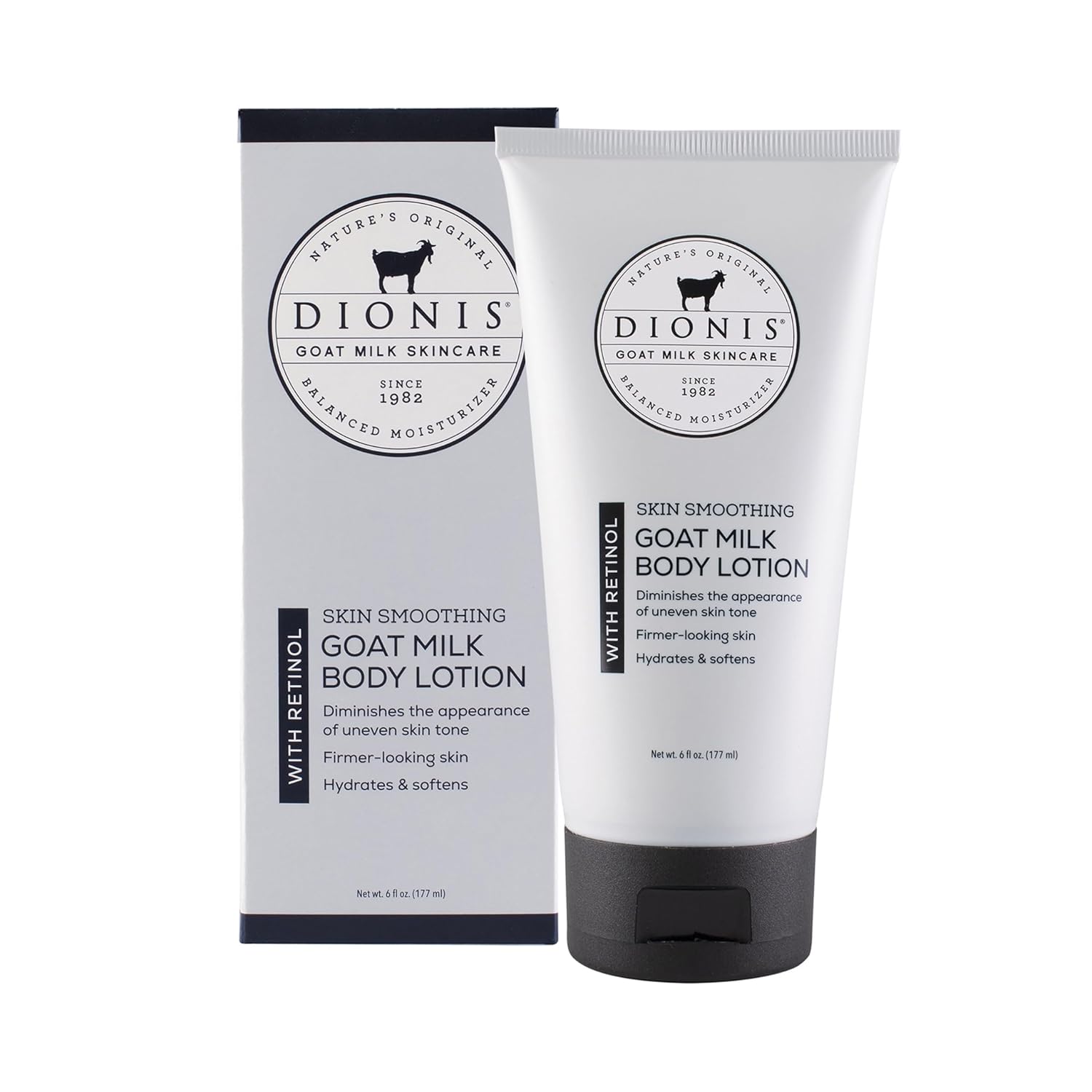 Dionis Goat Milk Skincare Retinol Body Lotion, 6Oz - Reduce Wrinkles And Fine Lines, Body Care For Younger Looking Skin