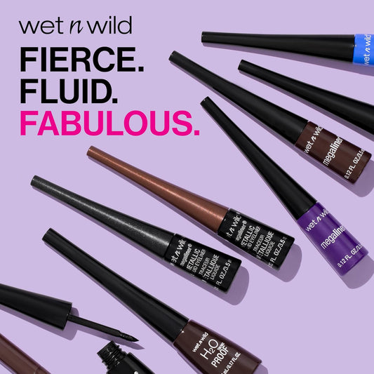 Wet N Wild Megaliner Liquid Eyeliner - Black