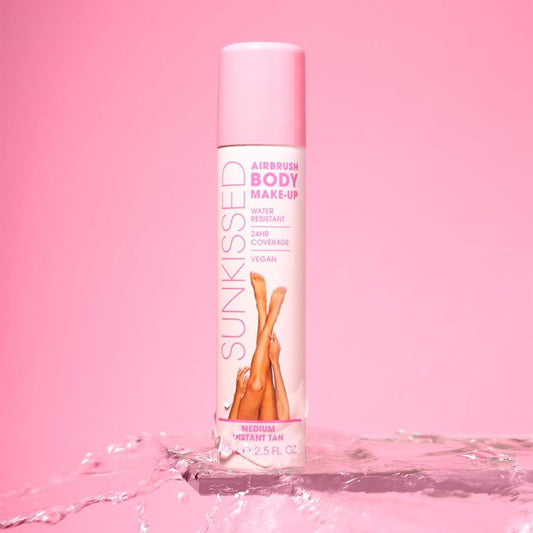 Sunkissed Airbrush Body Make-Up - Medium 75Ml