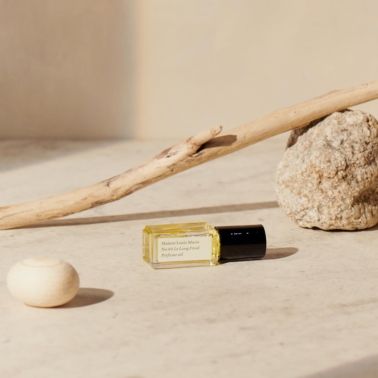 Maison Louis Marie - No.12 Bousval Natural Roll-On Perfume Oil Sample | Luxury Clean Beauty + Non-Toxic Fragrance (0.1 Fl Oz | 3 Ml) : Beauty & Personal Care