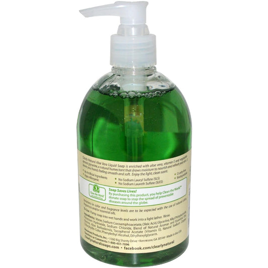 Clearly Natural Hand Soap - Liquid - Unscented - Refill - 32 Oz