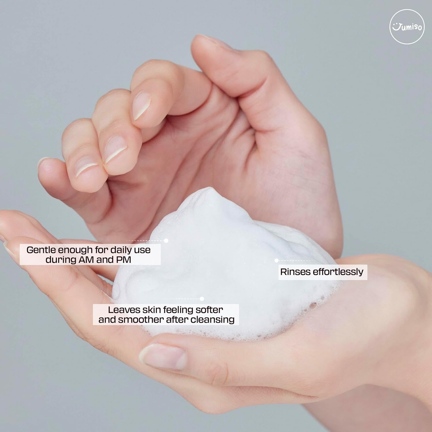Jumiso Pore-Purifying Salicylic Acid Foaming Cleanser - Korean Face Wash With 0.5% Bha Blue Clay - Oil Control Low Ph Non-Comedogenic Glass Skin Texture Improvement - All Skin Types Daily Use 4.23 Oz. : Beauty & Personal Care