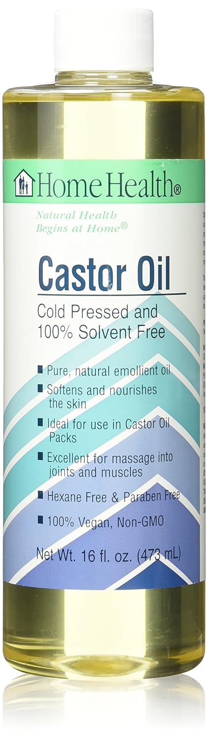 Home Health Castor Oil, 16 Ounce : Massage Oils : Health & Household