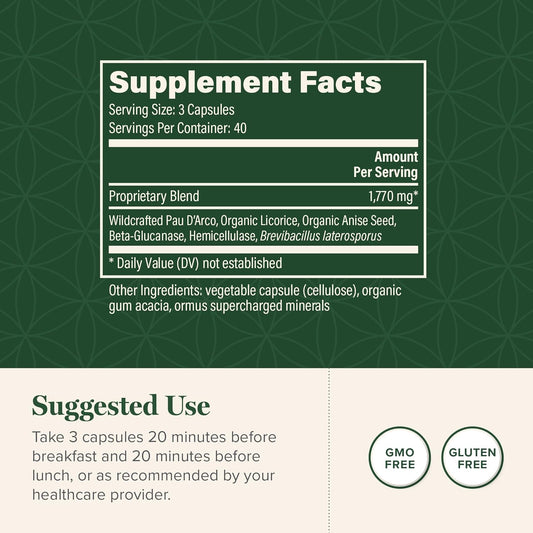 Global Healing Candida Cleanse Supplement (Mycozil) - Detoxification For Yeast Balance Support, Helps Gut And Vaginal Health, Feminine Balance Complex For Women, Candida Overgrowth (120 Capsules)