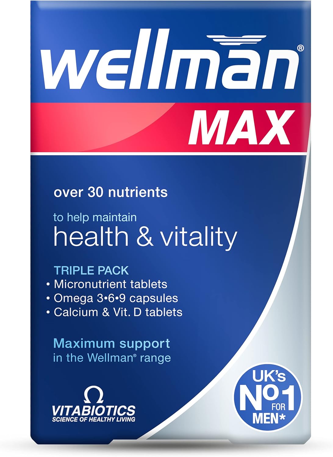 Wellman Max Capsules - Pack of 84