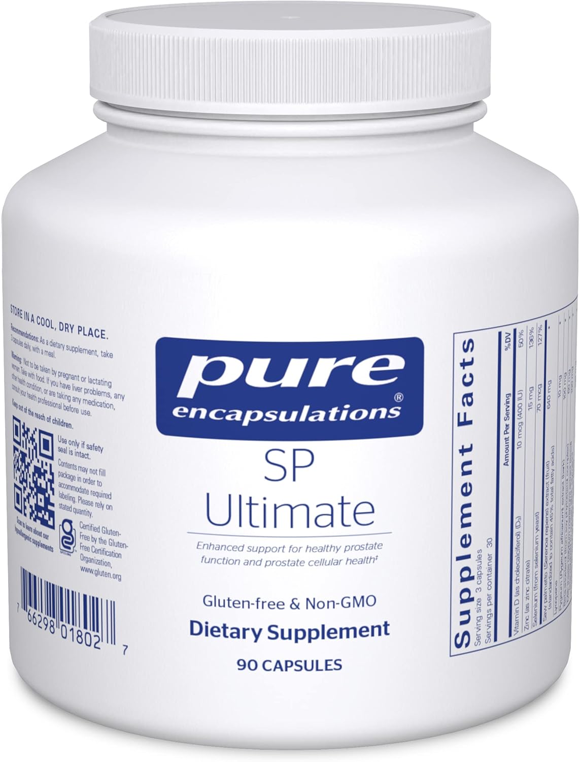 Pure Encapsulations Sp Ultimate | Enhance Support For Healthy Prostate Function And Prostate Cellular Health* | 90 Capsules