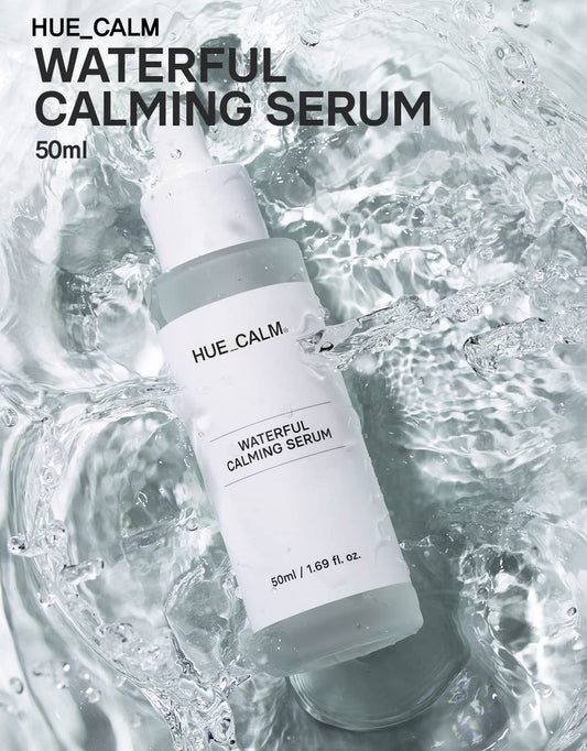 Waterful Calming Serum – 86% Succulent Extract, Niacinamide & Hyaluronic Acid For Deep Hydration & Soothing | Vegan, Fragrance-Free Korean Skincare For Oily, Sensitive & Acne-Prone Skin -1.69 Fl.Oz