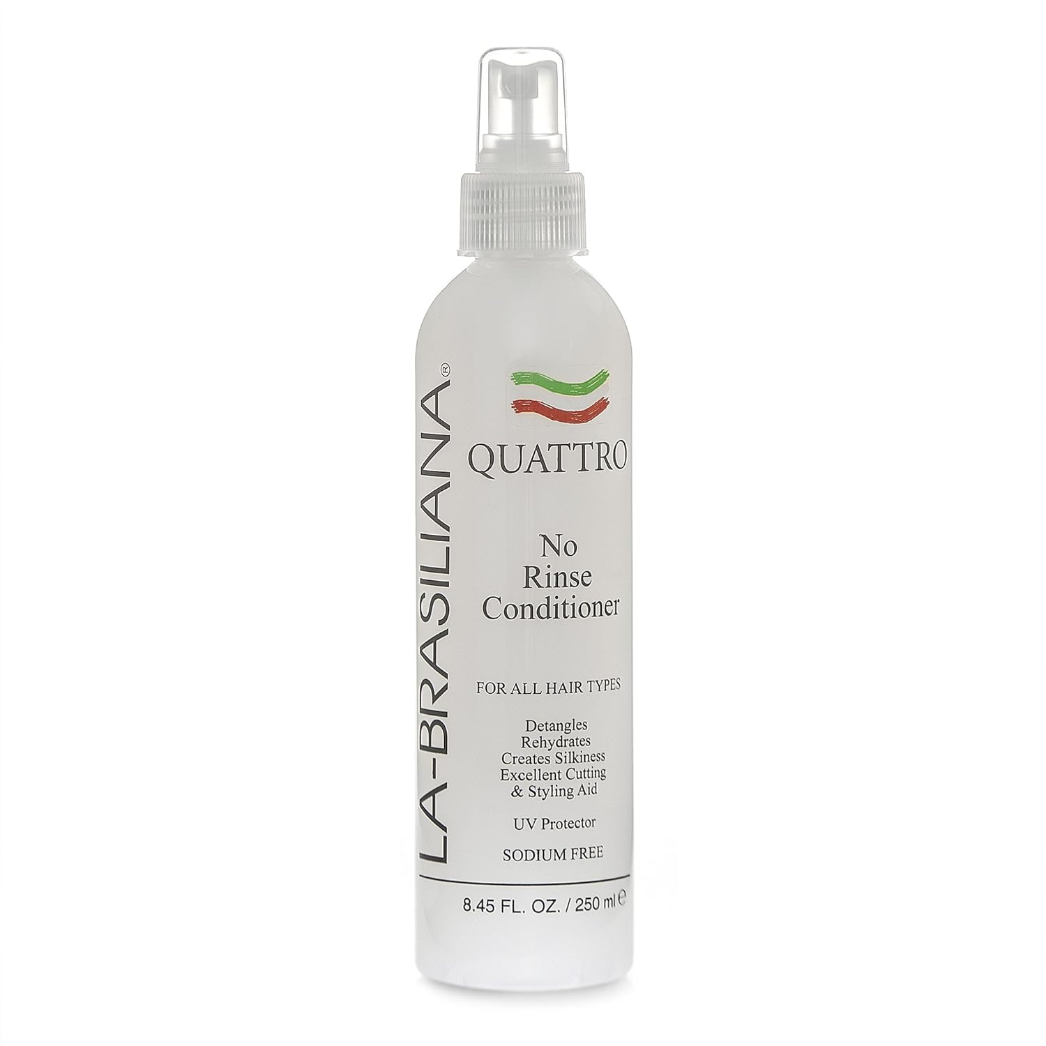 La-Brasiliana Quattro No Rinse Conditioner, 8.45 Fl.Oz