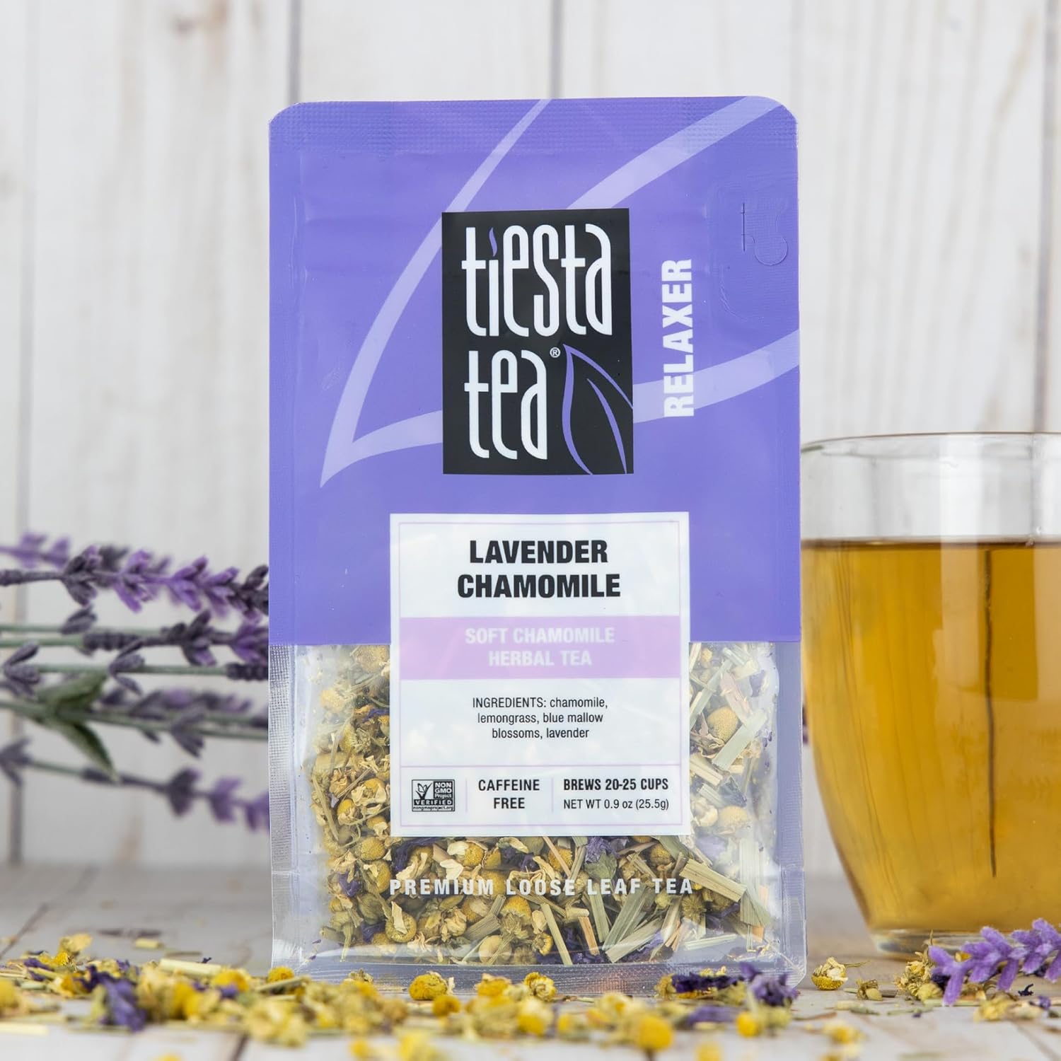 Tiesta Tea - Tiesta'S Top Loose Leaf Tea Gift Box | Medium Caffeinated Tea Variety Pack | Make Hot & Iced Tea | 3 Pouches Of Assorted Tea Blends With Green, Herbal, Fruity & Lavender Tea Bags