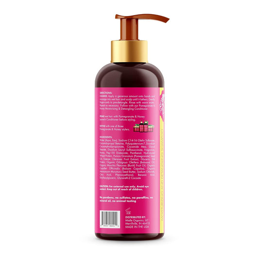 Mielle Organics Pomegranate & Honey Moisturizing and Detangling Shampoo for Type 4 Hair, 32 Ounces : Beauty & Personal Care