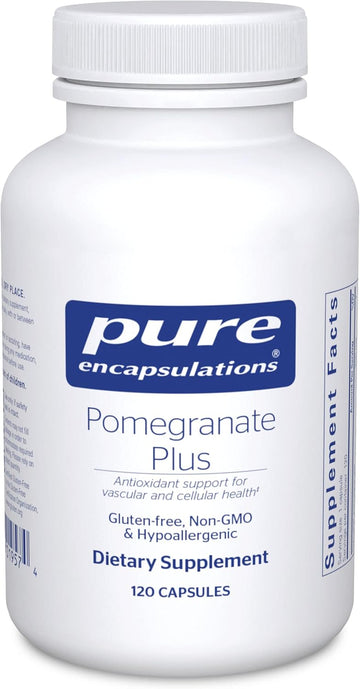 Pure Encapsulations Pomegranate Plus | Antioxidant Support For Vascular And Cellular Health* | 120 Capsules