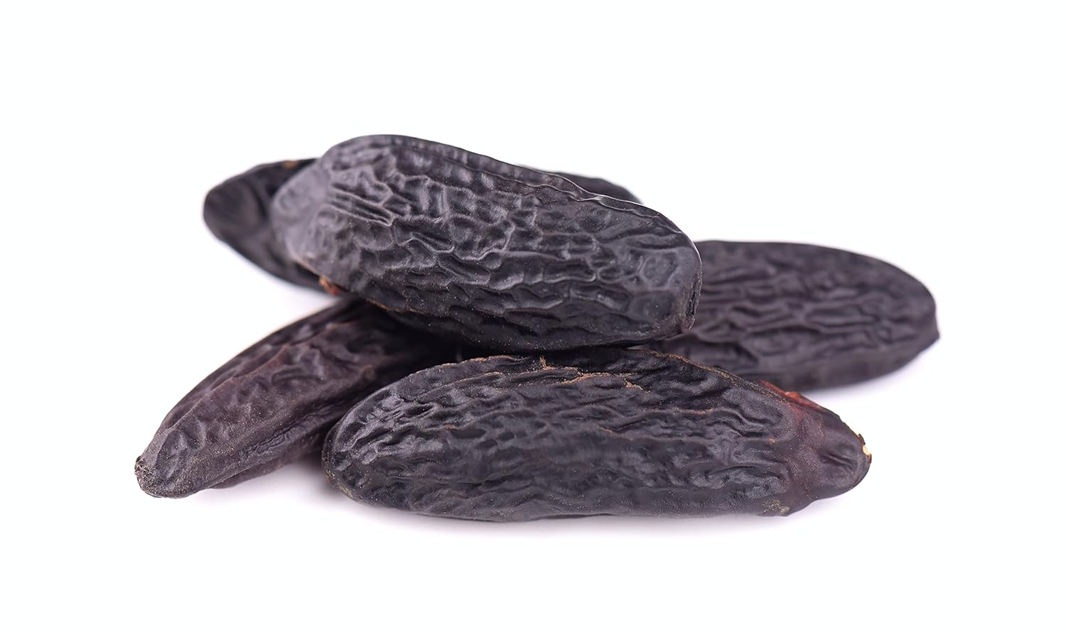 5 Premium Tonka Beans - Whole Natural Tonka Beans - 100% Raw & Pure Tonquin, Strong Fragrance (Dipteryx Odorata Tonkin Pods). Edible Premium Food-Grade Cumaru Kumaru Tonka Beans For Cuisine : Grocery & Gourmet Food