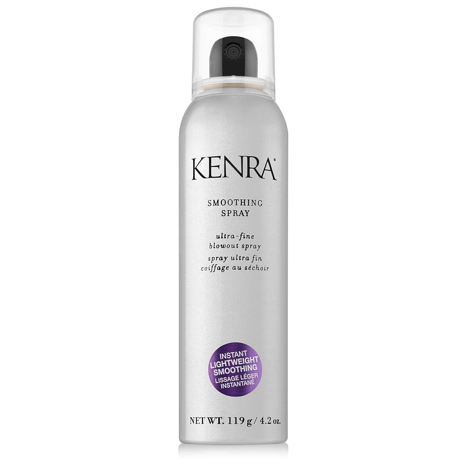 Kenra Smoothing Spray | Ultra-Fine Blowout Spray | Heat Protectant | Provides Instant Smoothing For Fine To Medium Hair | Up To 3 Days Of Frizz Control | Humidity Resistance | 4.2 Oz