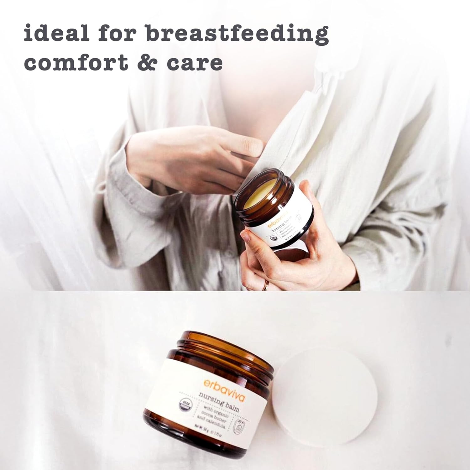 Erbaviva Nursing Balm, 1.75 Oz : Baby