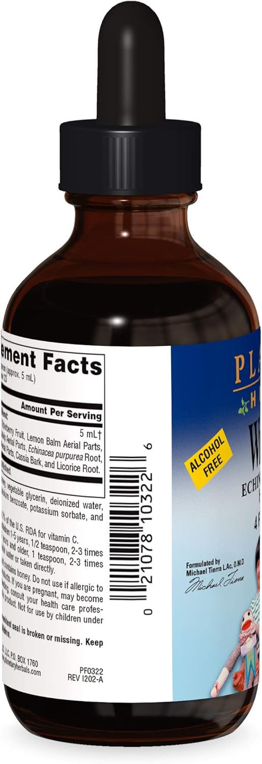 Planetary Herbals Echinacea-Elderberry Syrup , 4   (128.28 ml)