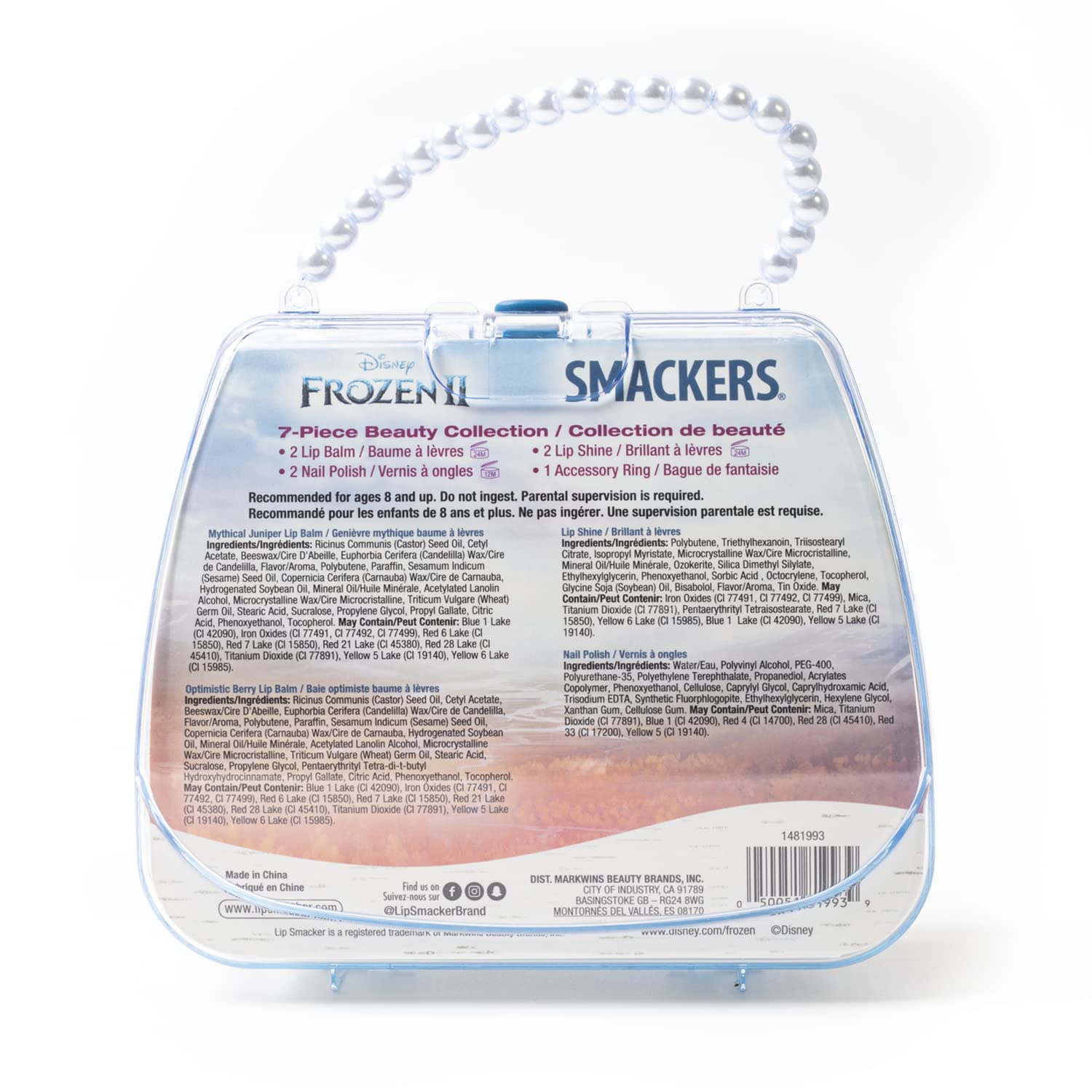 Lip Smacker Disney Frozen Tote : Beauty & Personal Care