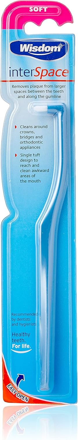 Wisdom Interspace Soft Toothbrush, Pack Of 6