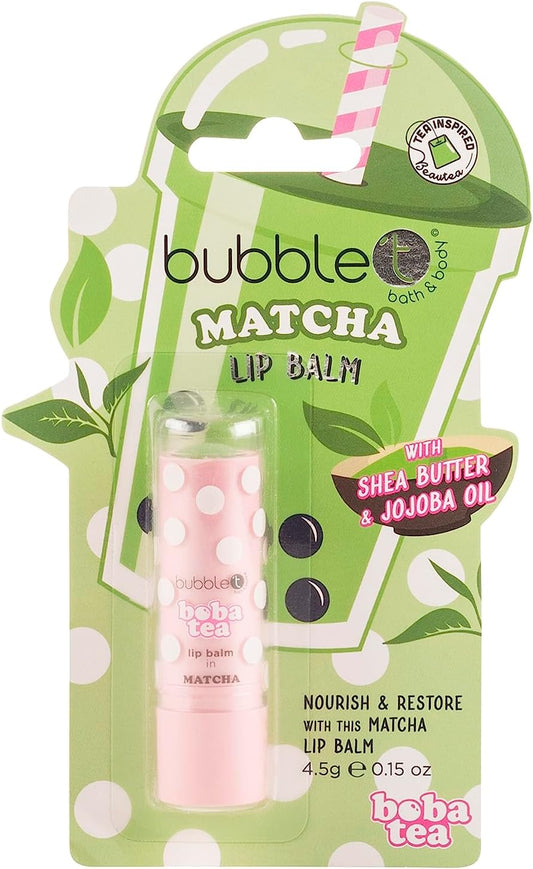 Bubble T Lip Balm Matcha (4g) : Amazon.co.uk: Beauty