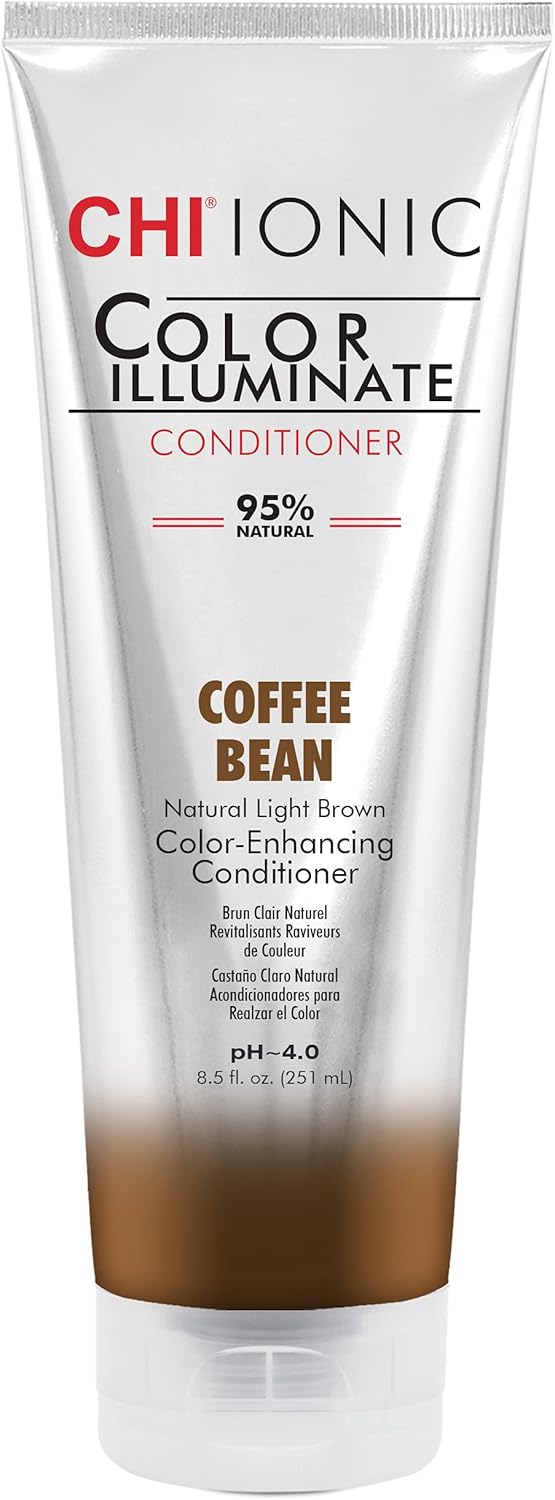 Chi Ionic Color Illuminate Conditioner, Lavender Plum, Color Enhancing Conditioner, 251 Ml