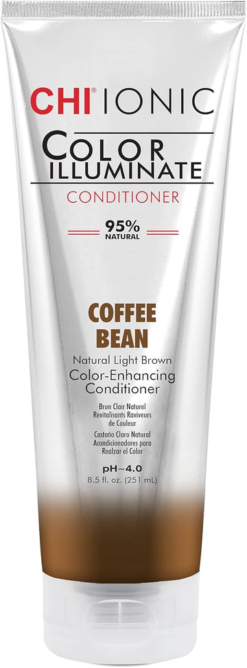 Chi Ionic Color Illuminate Conditioner, Lavender Plum, Color Enhancing Conditioner, 251 Ml