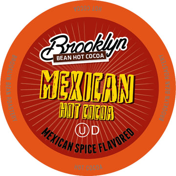 Brooklyn Beans Mexican Cocoa Hot Chocolate Pods, Compatible With 2.0 Keurig K-Cup Brewers, 40 Count