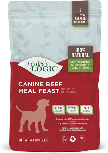 Nature'S Logic Canine Beef Meal Feast, 4.4 Lbs