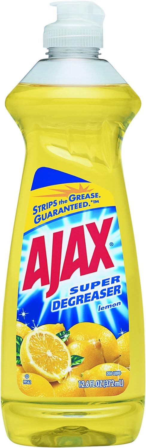 Ajax Super Degreaser Dish Liquid-Lemon - 12.6 oz