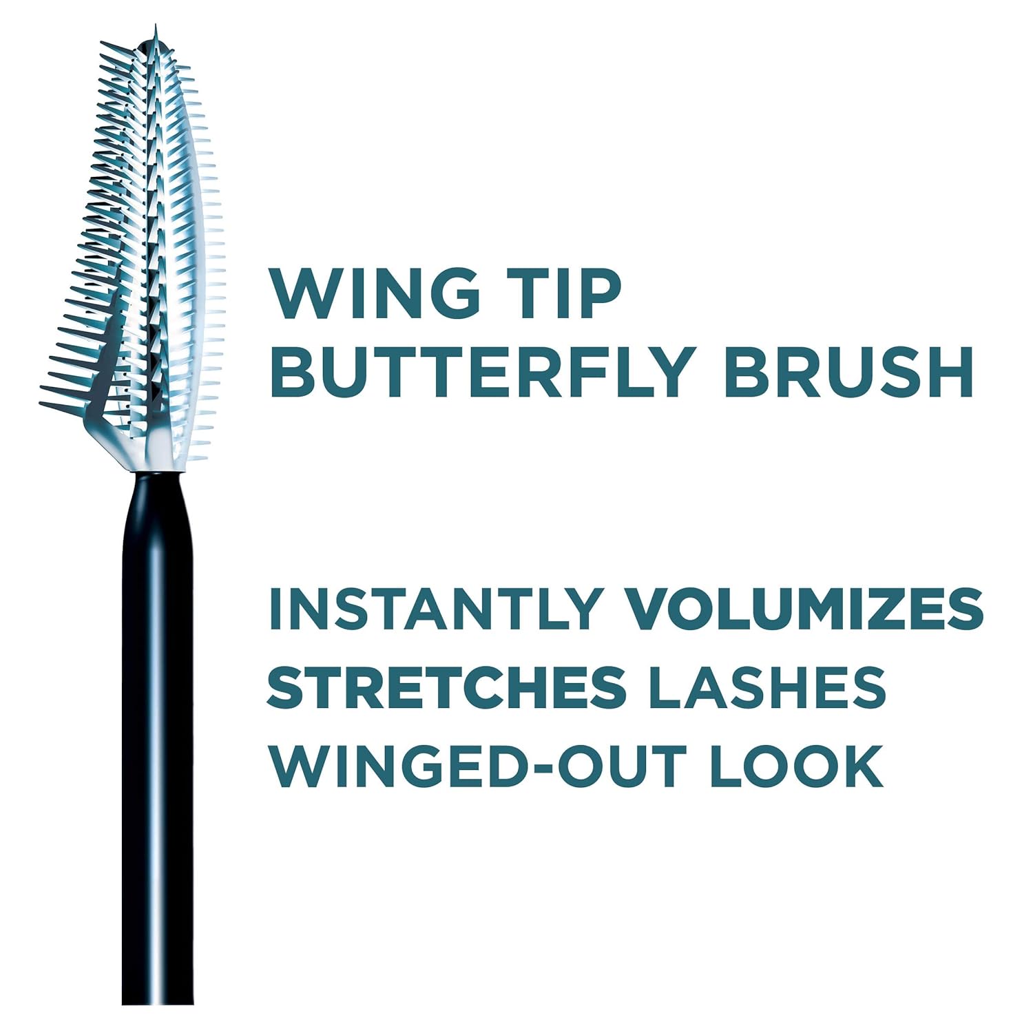 L'Oreal Paris Voluminous Butterfly Mascara, Washable, Black, 0.22 Fl. Oz., 1 Count : L Or?al Paris Mascara : Beauty & Personal Care