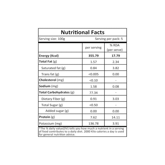 Organic Tattva Beaten Rice/ Flattened Rice Flakes, 500G Usda Certified