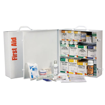 First Aid Only - 247Op 3 Shelf Industrial First Aid Station With Pocket Liner