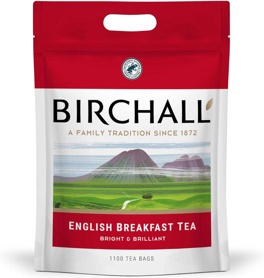 Birchall Tea - English Breakfast Tea - 2 Boxes Of 1100 Plant-Based Tea Bags - Robust, Flavorful, and Perfectly Balanced to Start Your Day : Amazon.co.uk: Grocery