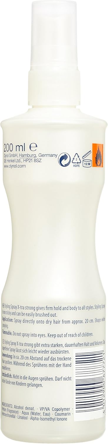 Xtra Strong Styling Spray 200 Ml
