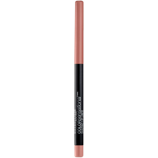 Maybelline Color Sensational Shaping Lip Liner With Self-Sharpening Tip, Totally Toffee, Nude, 1 Count